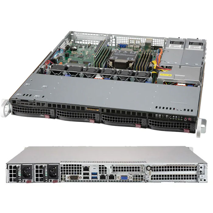 سرور سوپرمایکرو رکمونت (Supermicro Rack Server)