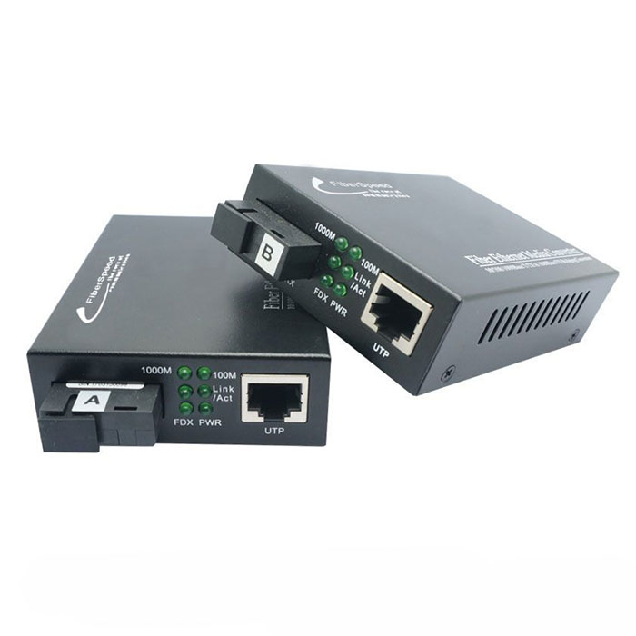 مبدل فیبرنوری (Media Converter)